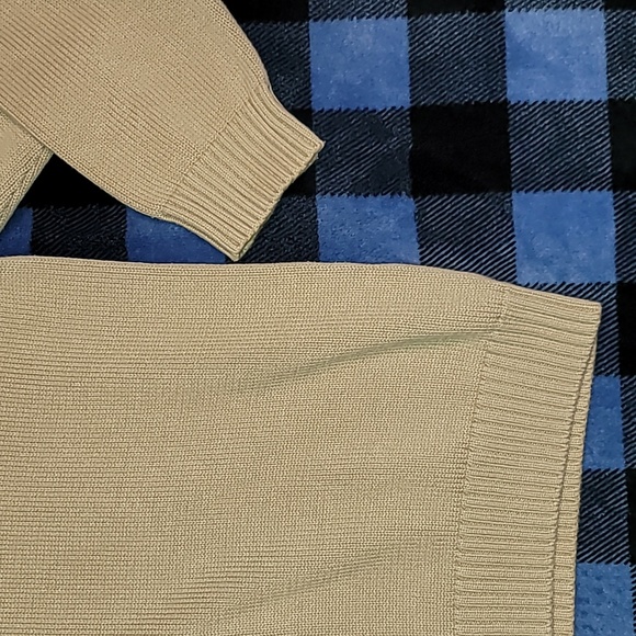 Vintage. Lands' End. Thick cotton knit crewneck pullover. Men's size XL - Picture 5 of 16